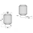 Trio R57761115 Lord dekorációs lámpa