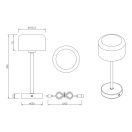 Trio R59151165 Jeff dekorációs lámpa