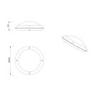 Trio R60501042 Camaro kültéri mennyezeti lámpa