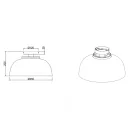 Trio R60811032 Punch mennyezeti lámpa