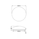 Trio R62601201 Putz mennyezeti lámpa