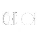 Trio R62681201 Putz mennyezeti lámpa