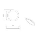 Trio R62921532 Camillus mennyezeti lámpa