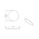 Trio R62922432 Camillus mennyezeti lámpa