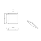 Trio R62931001 Camillus mennyezeti lámpa