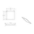 Trio R62931801 Camillus mennyezeti lámpa