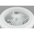 Trio R64032101 Mora 45x14cm, távirányítós, fényerőszabályzós, 1800lm, 2700-6000K, 3 forgási sebességes ventilátoros lámpa