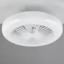 Trio R64032101 Mora 45x14cm, távirányítós, fényerőszabályzós, 1800lm, 2700-6000K, 3 forgási sebességes ventilátoros lámpa