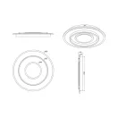 Trio R64303931 Jora mennyezeti lámpa