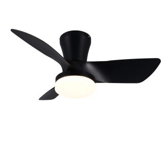   Trio R64412132 Randers 76x26cm, távirányítós, fényerőszabályzós, 2500lm, 2700-6000K, 6 forgási sebességes ventilátoros lámpa