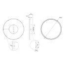 Trio R64502131 Rotonda mennyezeti lámpa