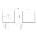 Trio R64502932 Rotonda mennyezeti lámpa
