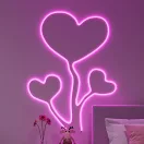 Trio R65583100 Neon 3m hosszú, RGB, 3000K dimmelhető, távirányítós LED szalag