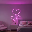 Trio R65583100 Neon 3m hosszú, RGB, 3000K dimmelhető, távirányítós LED szalag