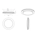 Trio R67041900 Atria mennyezeti lámpa