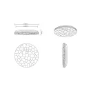 Trio R67131100 Tiger mennyezeti lámpa