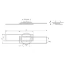 Trio R67183107 Twister mennyezeti lámpa