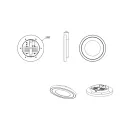 Trio R67222031 Carus mennyezeti lámpa