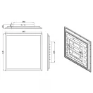 Trio R67664532 Beta mennyezeti lámpa