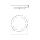 Trio R67681132 Glace távirányítós, fényerőszabályzós, 2600lm, 2700-6500K mennyezeti lámpa