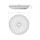 Trio R67695800 Gravity mennyezeti lámpa