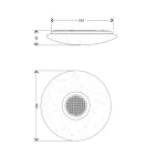 Trio R69031901 Musica mennyezeti lámpa