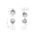 Trio R81381080 Ardon spot lámpa