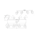 Trio R81524031 Latika spot lámpa