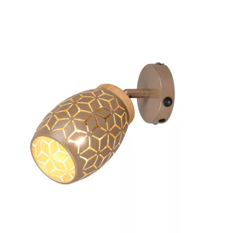 Trio R81571765 Bidar 1xE14, 12x17cm, kapcsolós  spot lámpa