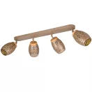 Trio R81574065 Bidar 4xE14, 74x27cm  spot lámpa
