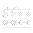 Trio R86364076 Isla spot lámpa
