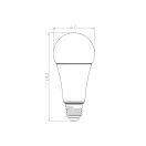 UltraTech 17W 3000K 1921Lumen E27 normál izzó forma LED fényforrás