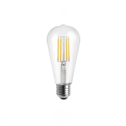 UltraTech 12W 2700K 1521Lumen E27 Edison izzó forma Filament LED fényforrás