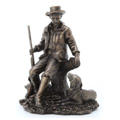 Veronese vadász kutyájával szobor