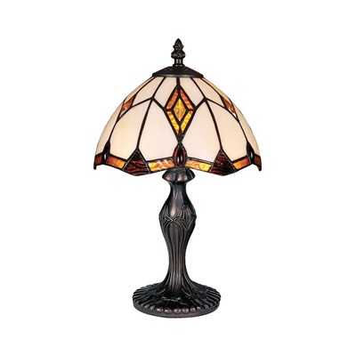 Klasszikus környezetbe illő Tiffany asztali lámpa